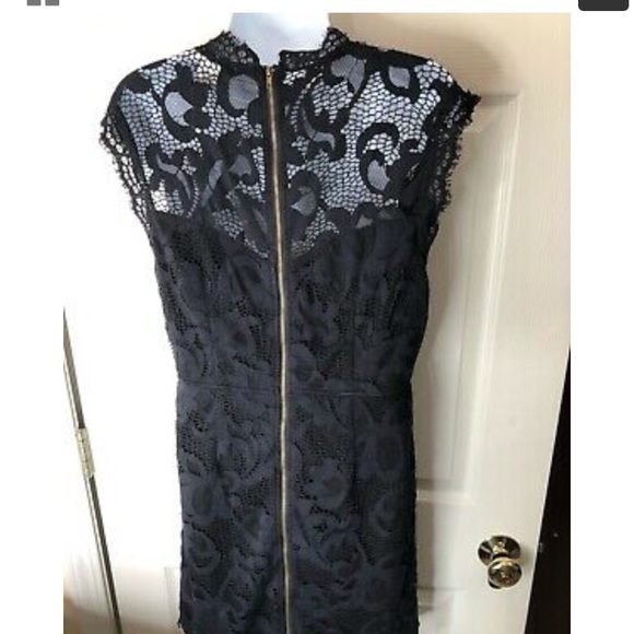 Lace overlay cocktail dress - Picture 2 of 7